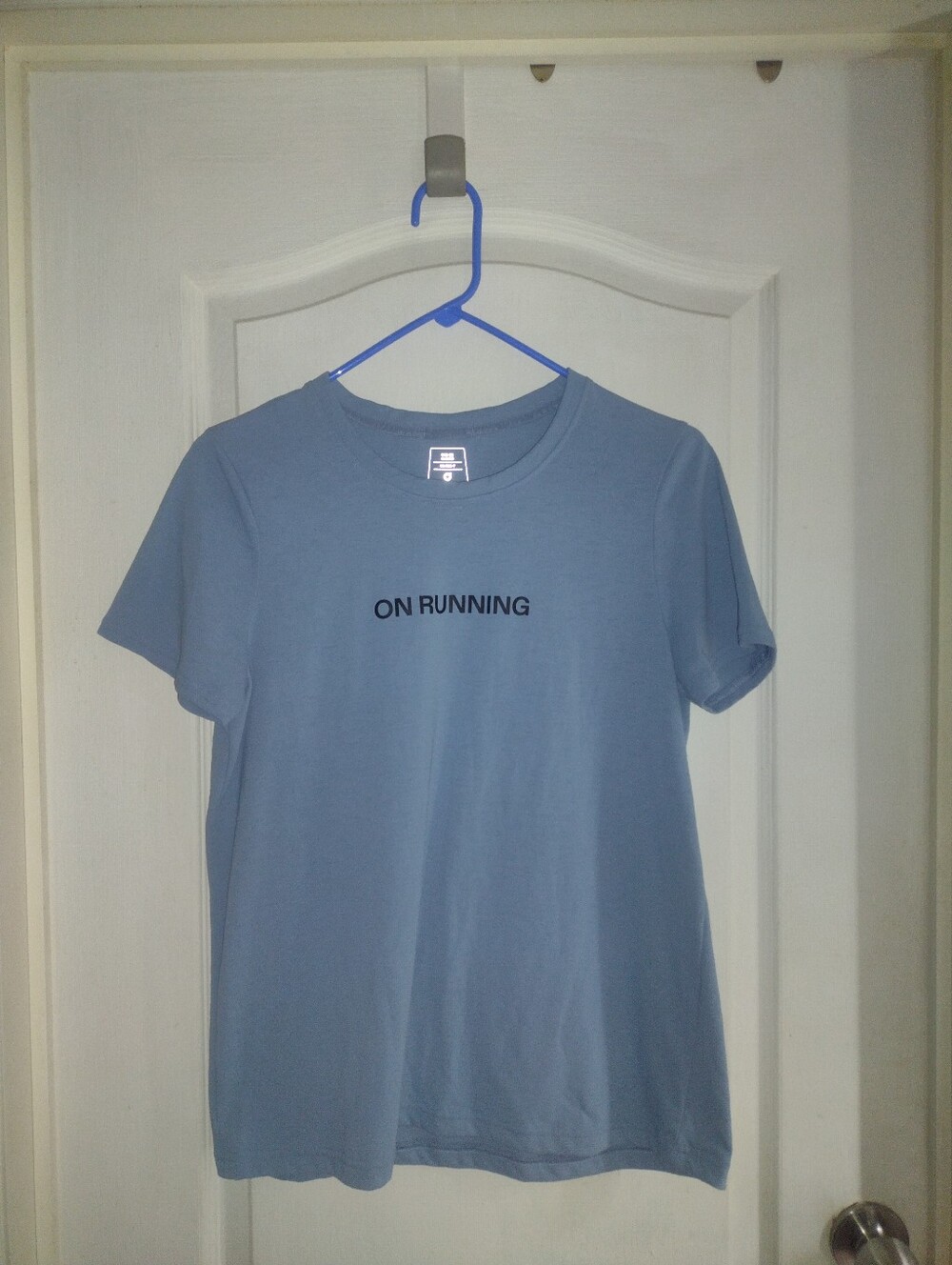 On Running Light Blue Short-Sleeve Crew Tee